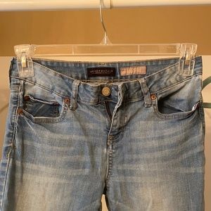 size 8 aéropostale light wash jeans